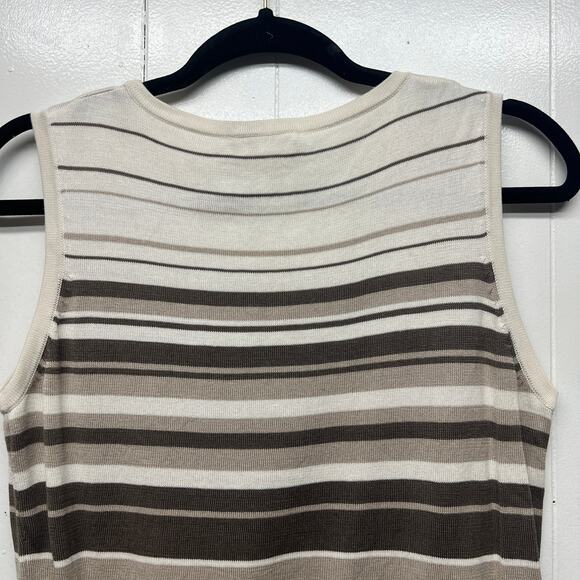 Coldwater Creek Sweater Top Womens Small Silk Cotton Old Money Quiet Luxury Chic - Picture 7 of 11